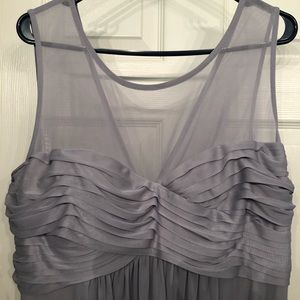 Maternity floor length evening gown